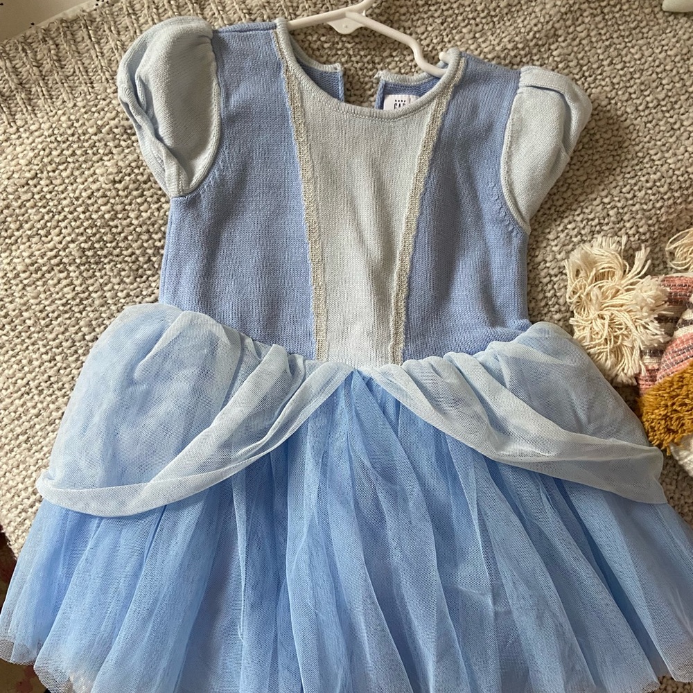 Gap Disney toddler girls knit Cinderella dress